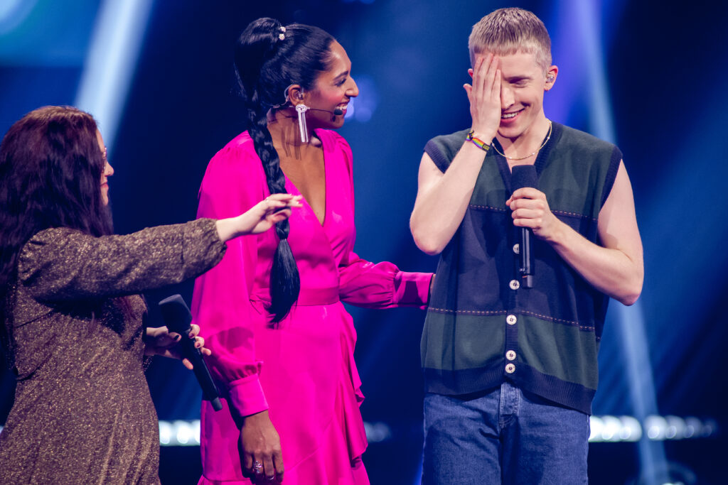 Camilla Amundsen, Siri Avlesen-Østli og Ole Henrik Risøy Solheim
The Voice - Knockout
Foto: Jesper Malthus-Andersen / TV 2