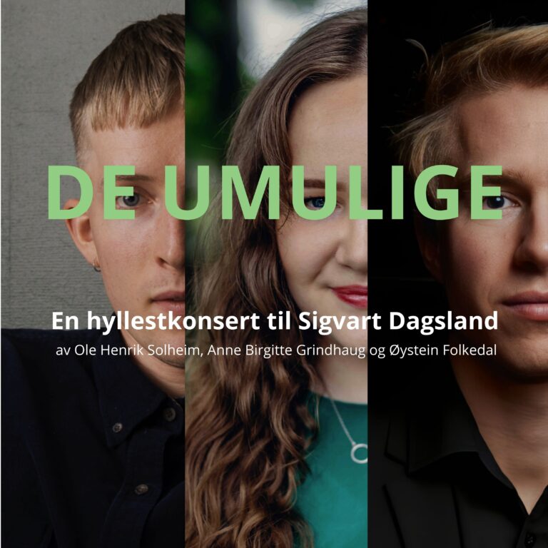 En hyllestkonsert til Sigvart Dagsland